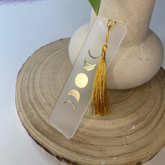 Personalised acrylic bookmark